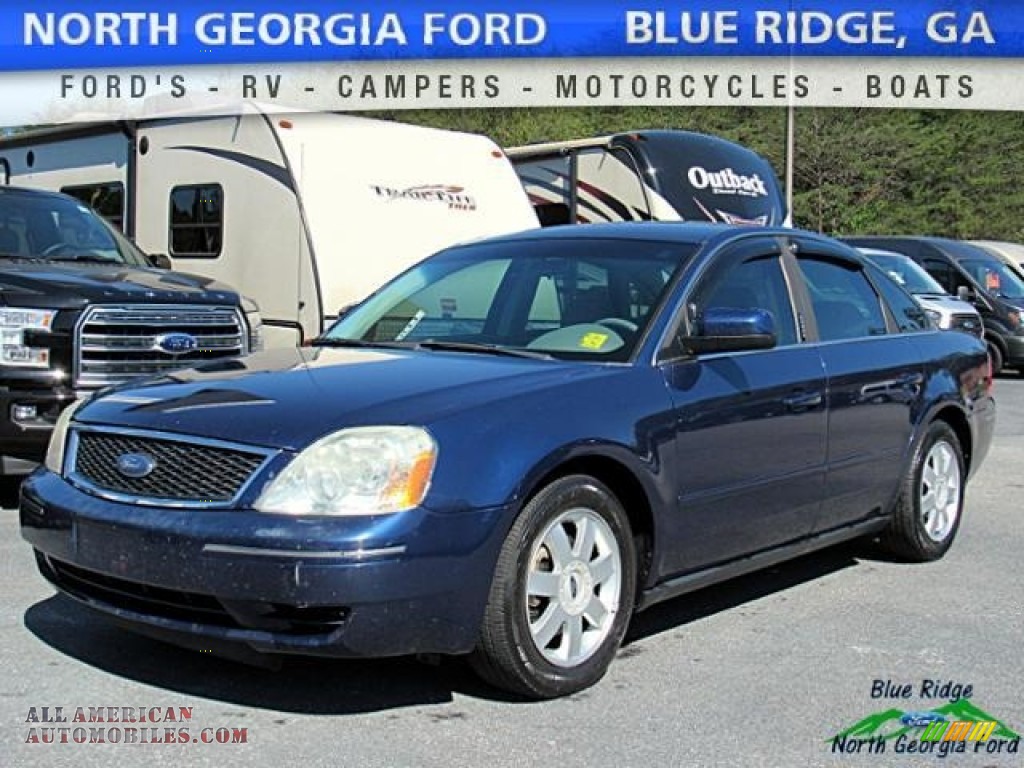 Dark Blue Pearl Metallic / Shale Grey Ford Five Hundred SE