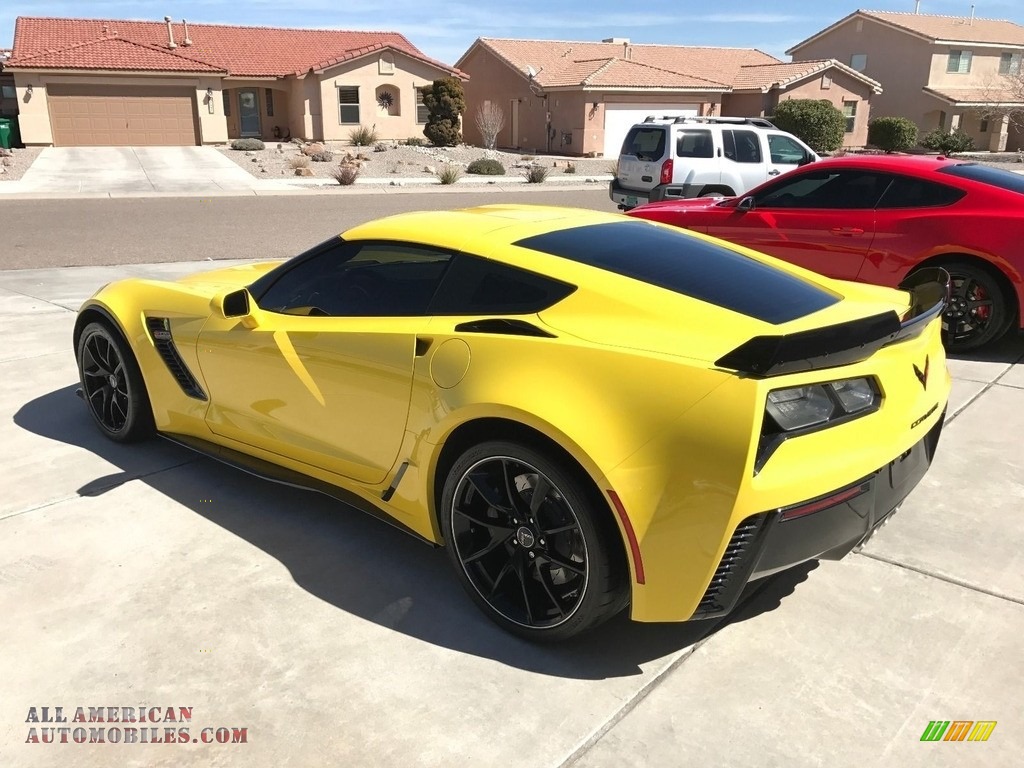2016 Corvette Z06 Coupe - Corvette Racing Yellow Tintcoat / Jet Black photo #3