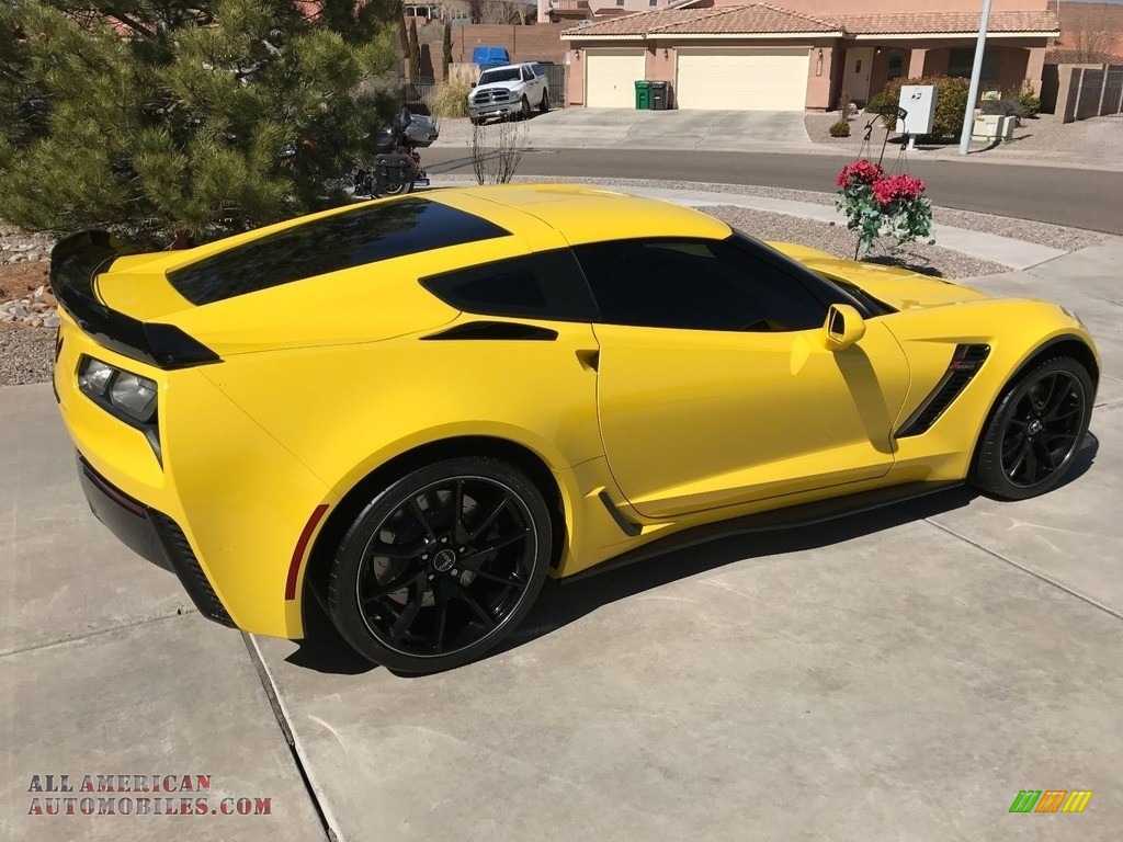2016 Corvette Z06 Coupe - Corvette Racing Yellow Tintcoat / Jet Black photo #6