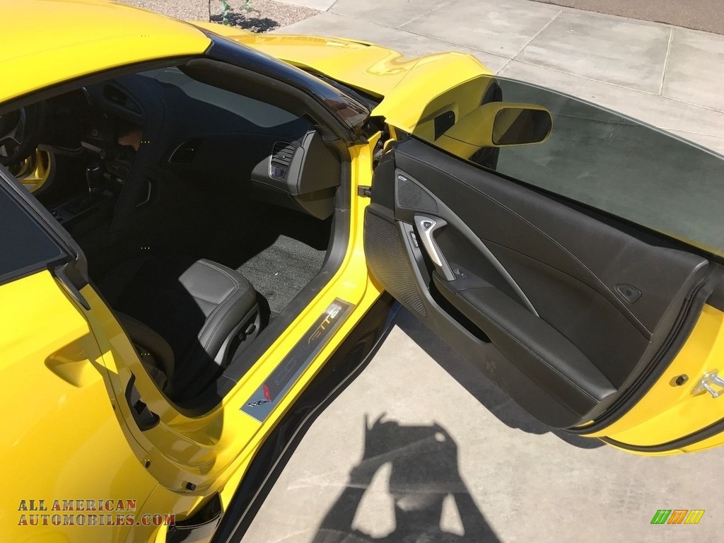 2016 Corvette Z06 Coupe - Corvette Racing Yellow Tintcoat / Jet Black photo #9