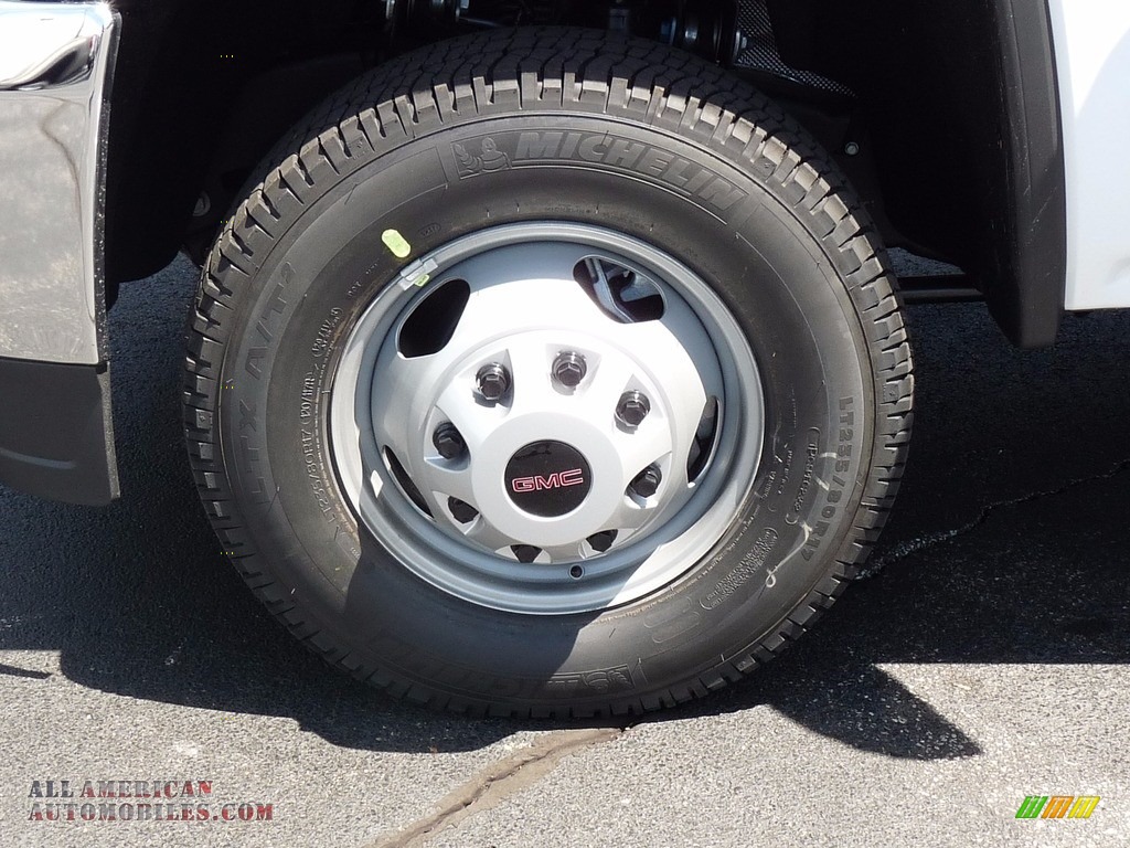 2017 Sierra 3500HD Regular Cab Stake Truck - Summit White / Dark Ash/Jet Black photo #5