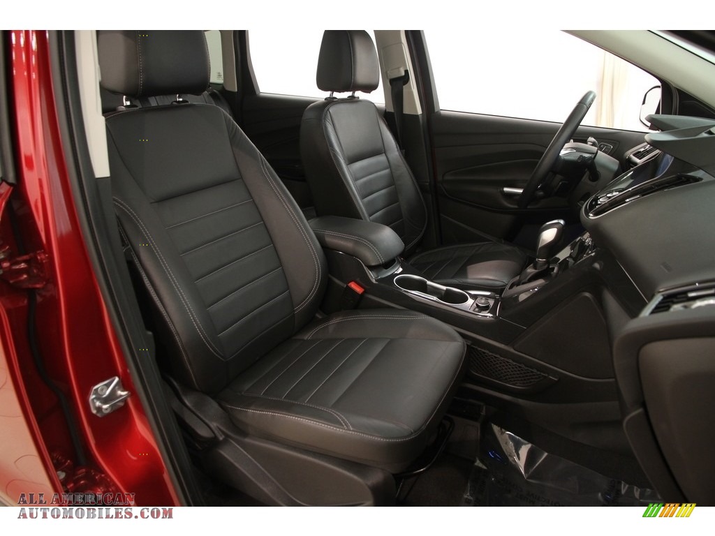 2014 Escape Titanium 1.6L EcoBoost 4WD - Ruby Red / Charcoal Black photo #12