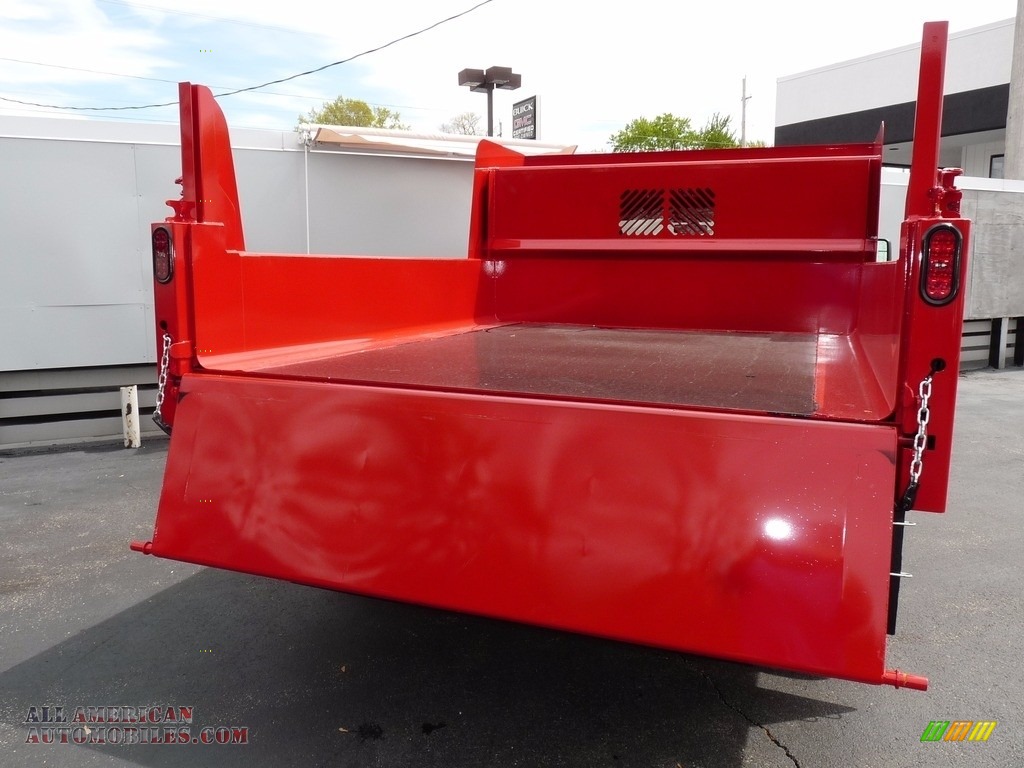2017 Sierra 3500HD Regular Cab 4x4 Dump Truck - Cardinal Red / Dark Ash/Jet Black photo #6
