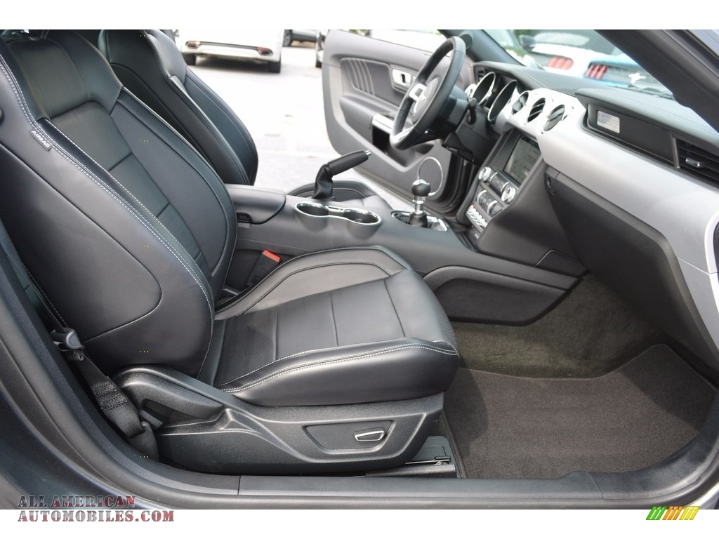2016 Mustang GT Premium Coupe - Magnetic Metallic / Ebony photo #13