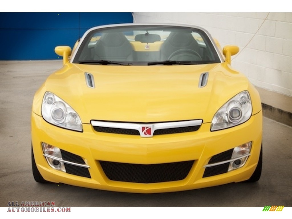 2007 Sky Roadster - Sunburst Yellow / Black photo #6