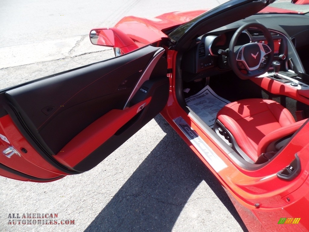 2017 Corvette Stingray Convertible - Torch Red / Adrenaline Red photo #20