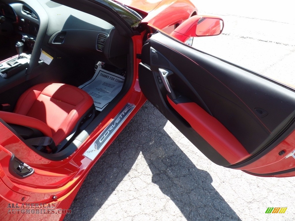 2017 Corvette Stingray Convertible - Torch Red / Adrenaline Red photo #45