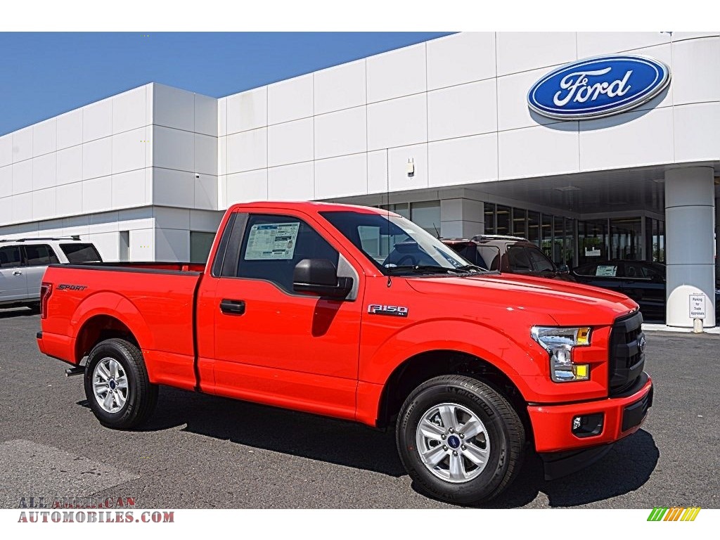 2017 Ford F150 XL Regular Cab in Race Red D56436 All American