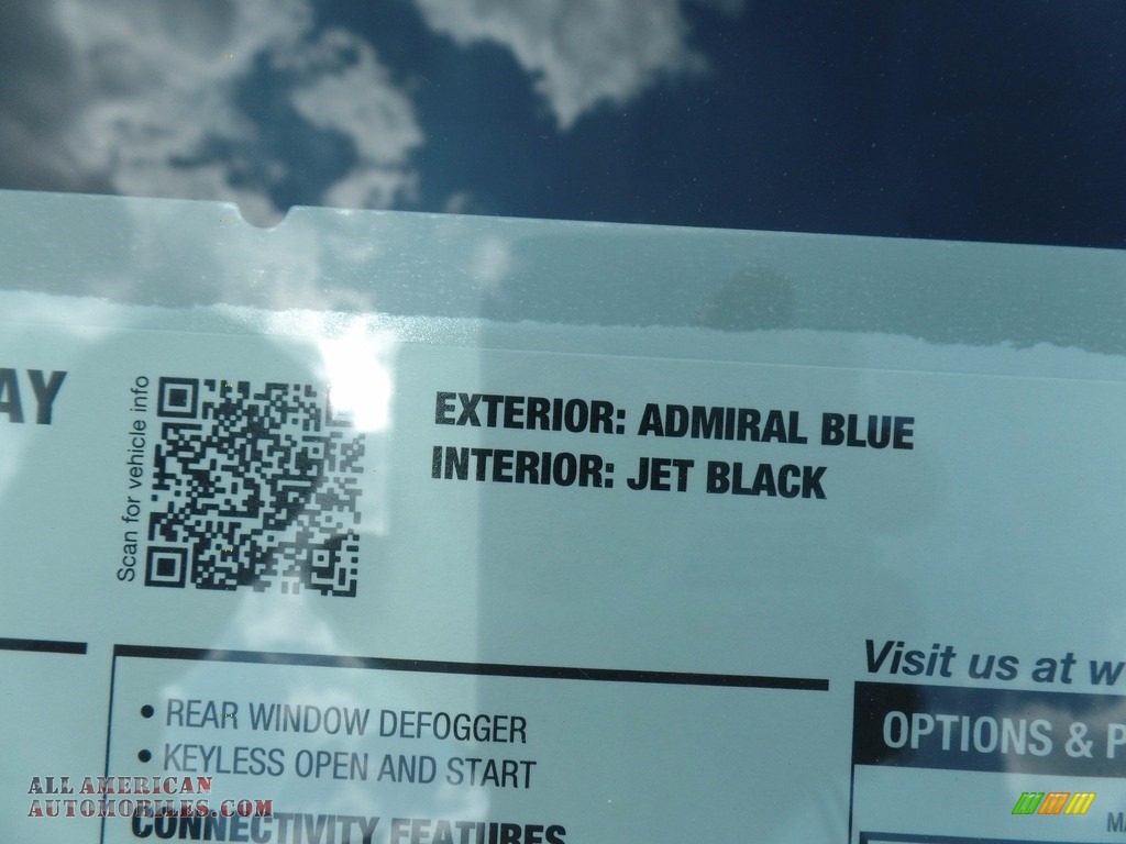 2017 Corvette Stingray Coupe - Admiral Blue / Jet Black photo #46