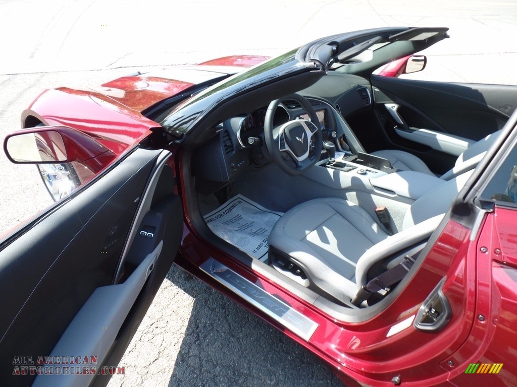 2017 Corvette Stingray Coupe - Long Beach Red Metallic Tintcoat / Gray photo #8