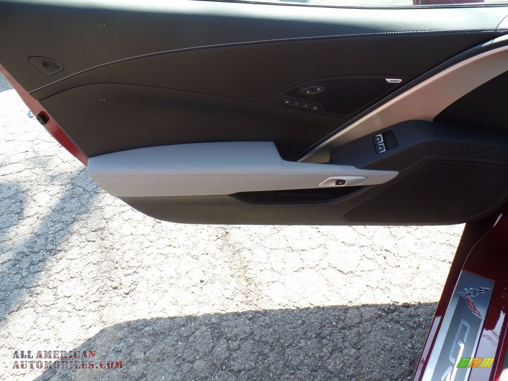 2017 Corvette Stingray Coupe - Long Beach Red Metallic Tintcoat / Gray photo #22