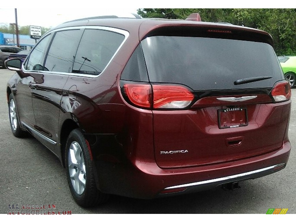 2017 Pacifica Touring L Plus - Velvet Red Pearl / Black/Alloy photo #2