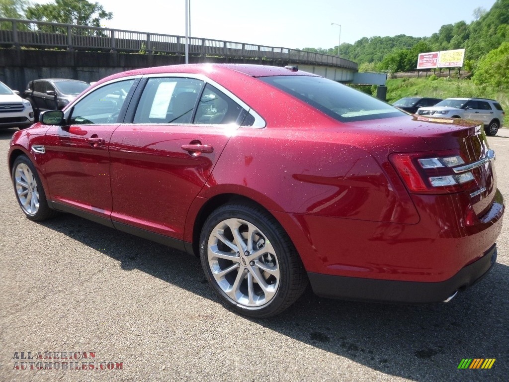2017 Taurus Limited AWD - Ruby Red / Dune photo #4