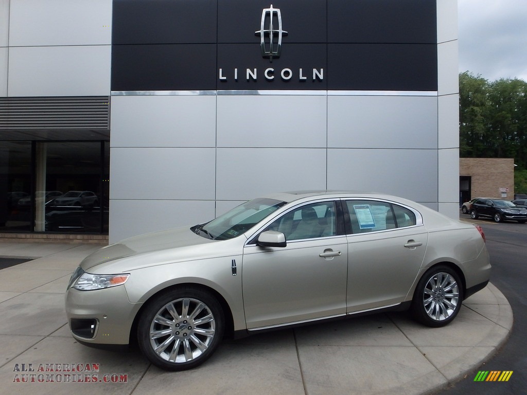 Gold Leaf Metallic / Cashmere Lincoln MKS EcoBoost AWD