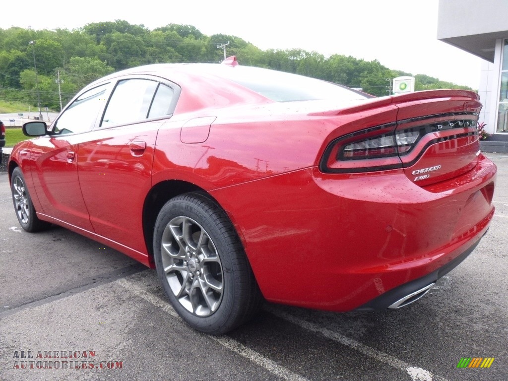 2017 Charger SXT AWD - TorRed / Black photo #2