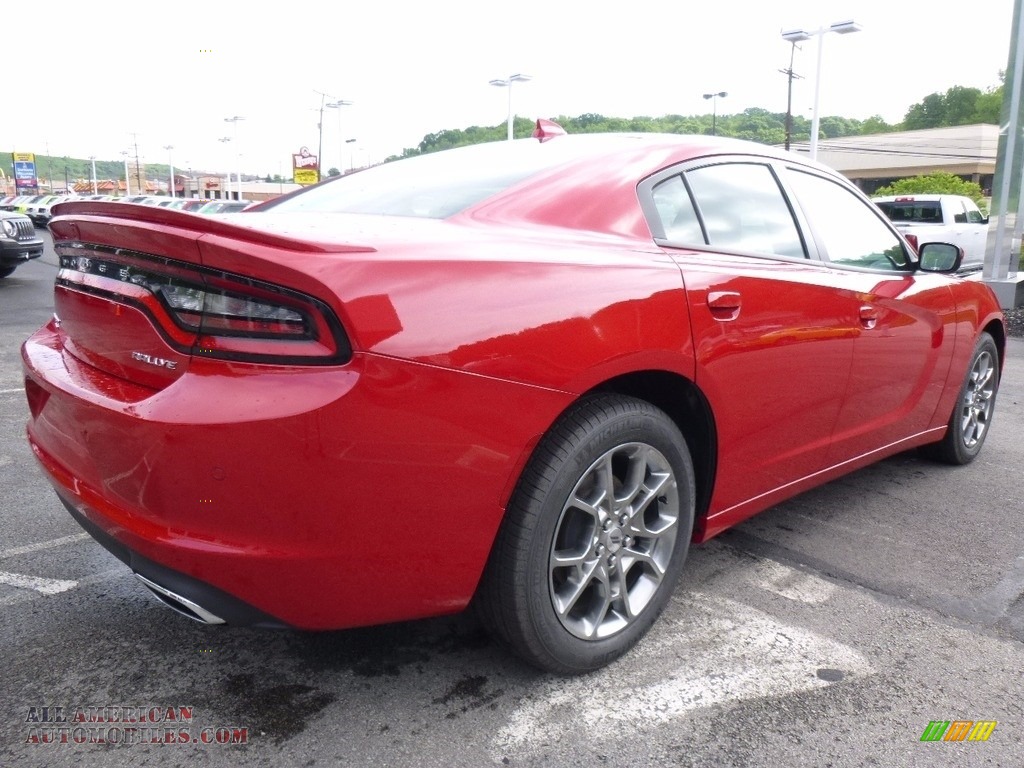 2017 Charger SXT AWD - TorRed / Black photo #6