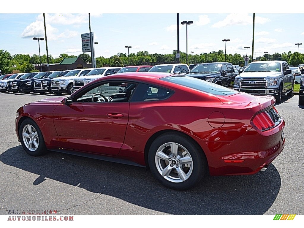 2017 Mustang V6 Coupe - Ruby Red / Ebony photo #17