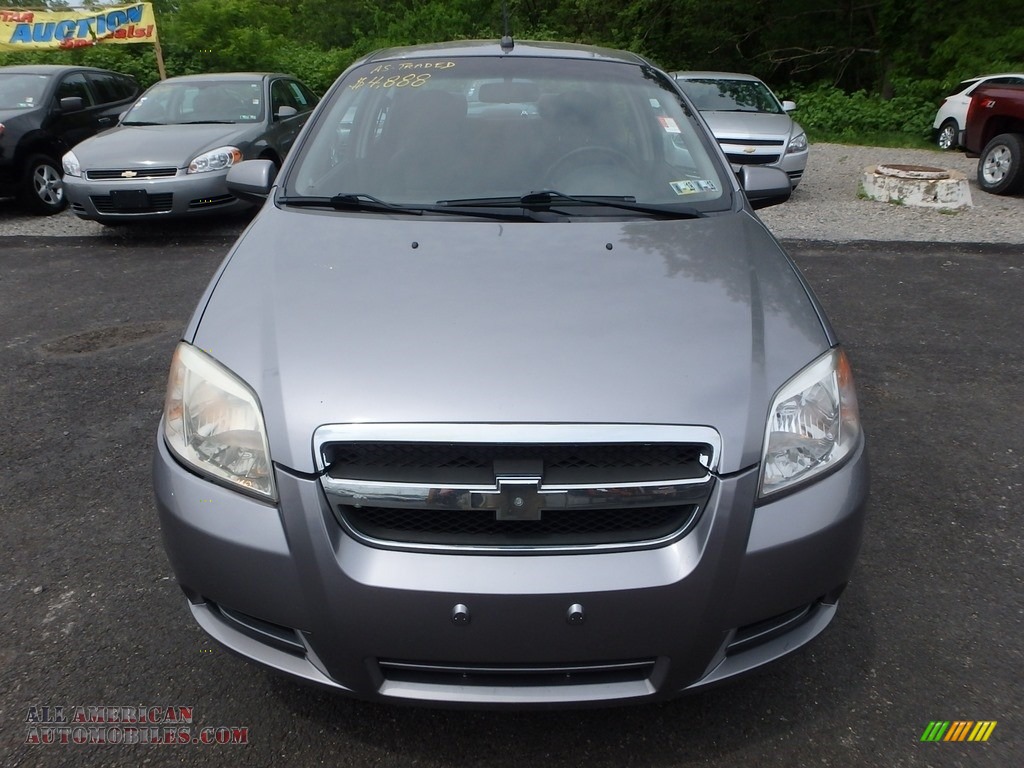 2011 Aveo LT Sedan - Medium Gray / Charcoal photo #6