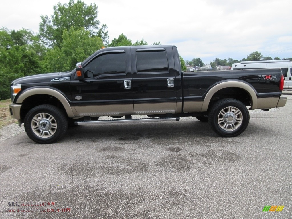 Tuxedo Black / Chaparral Leather Ford F350 Super Duty King Ranch Crew Cab 4x4