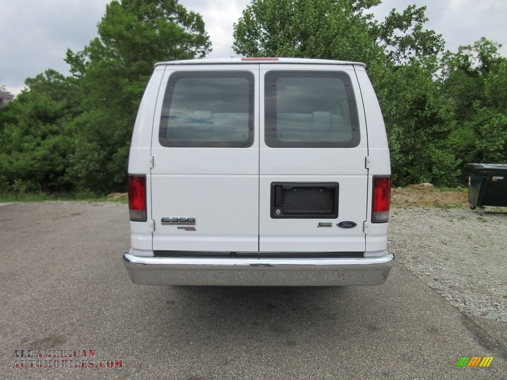 2011 E Series Van E350 XLT Extended Passenger - Oxford White / Medium Flint photo #4
