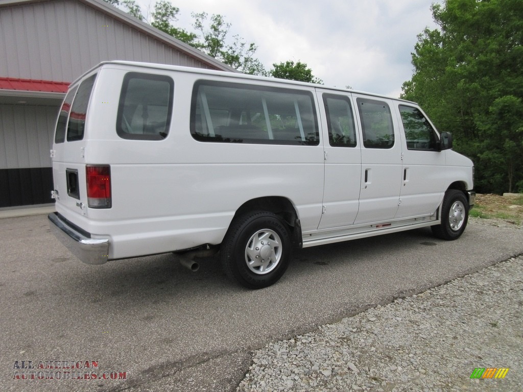 2011 E Series Van E350 XLT Extended Passenger - Oxford White / Medium Flint photo #8