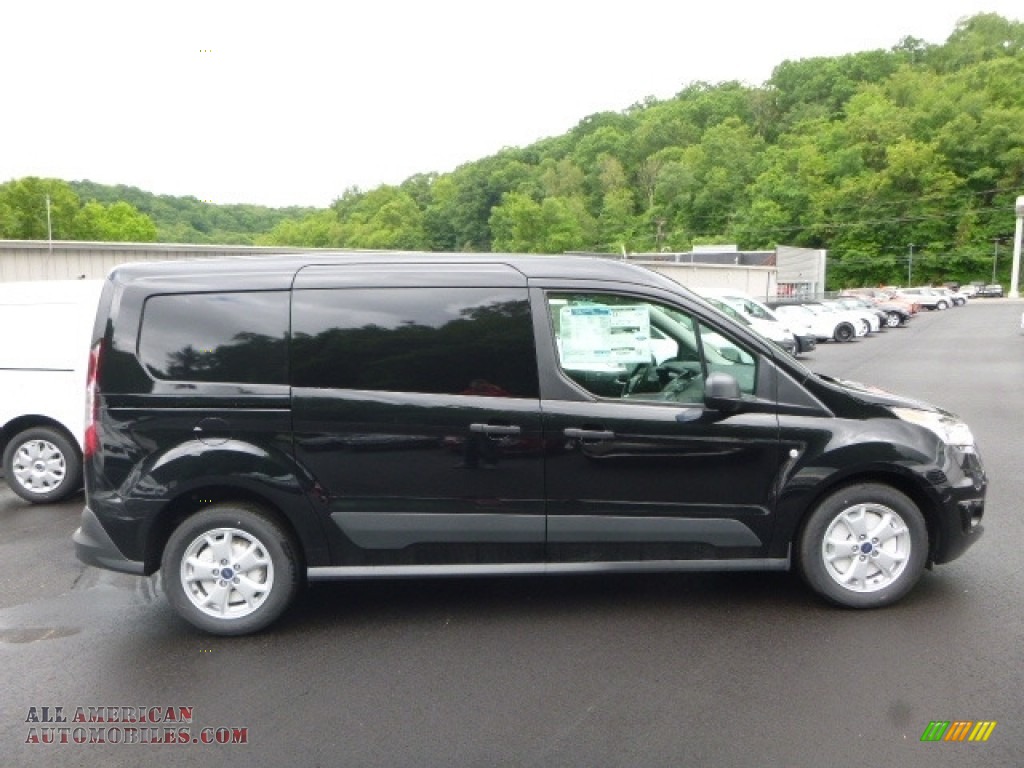 Shadow Black / Charcoal Black Ford Transit Connect XLT Van