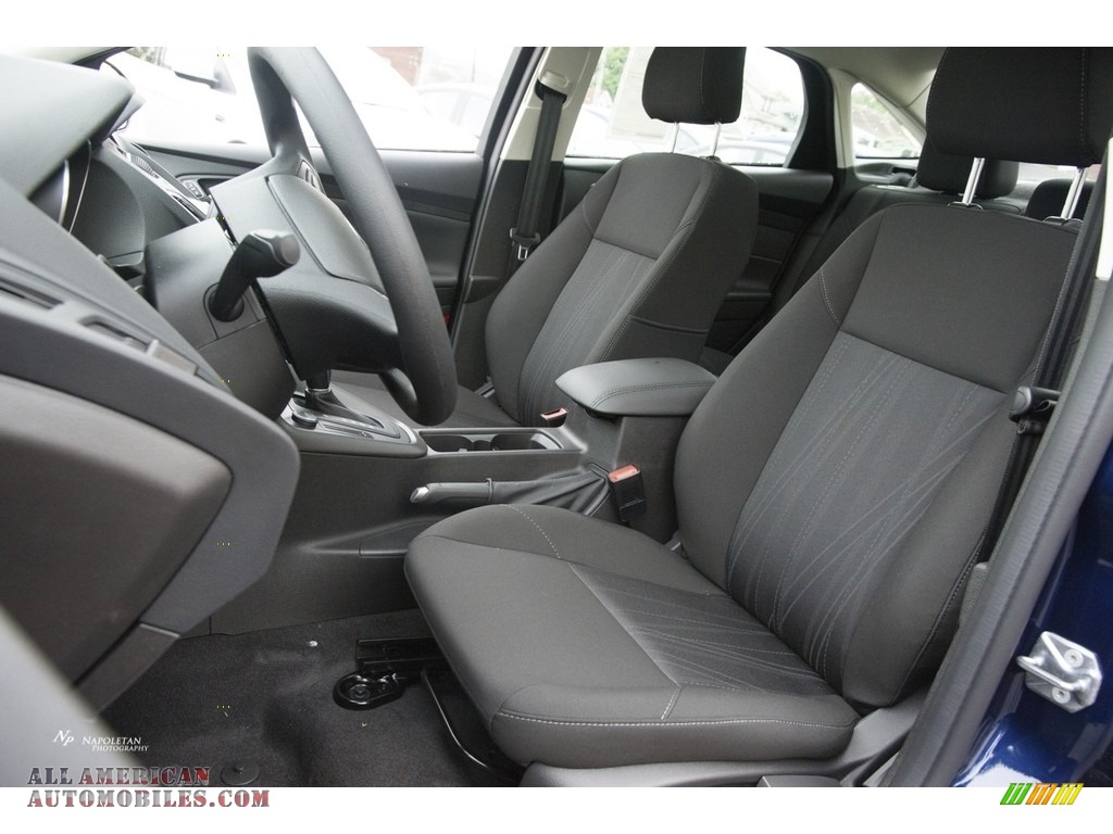 2017 Focus SEL Sedan - Kona Blue / Charcoal Black photo #7
