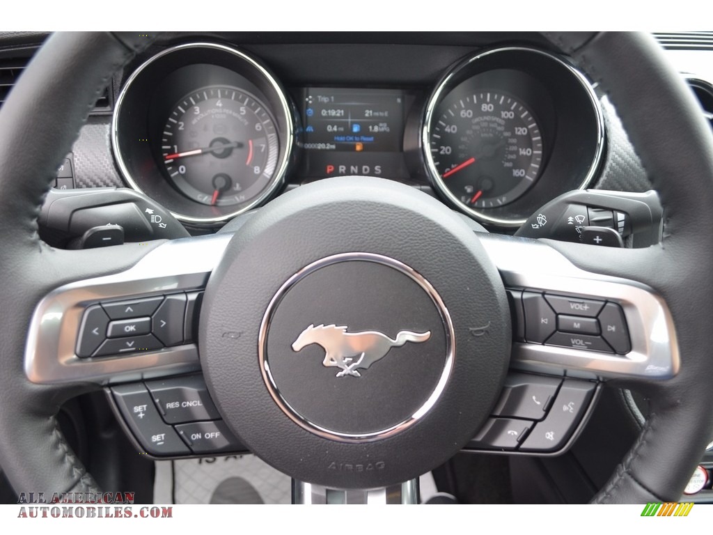 2017 Mustang V6 Convertible - Shadow Black / Ebony photo #13