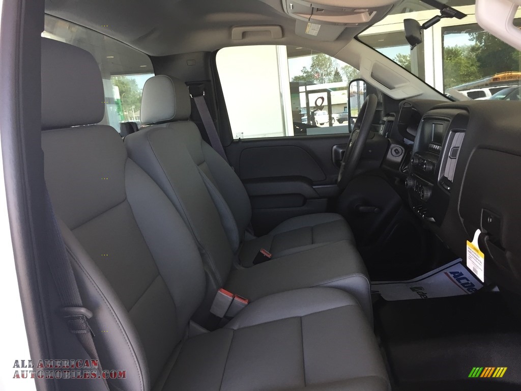 2017 Silverado 3500HD Work Truck Regular Cab - Summit White / Dark Ash/Jet Black photo #8