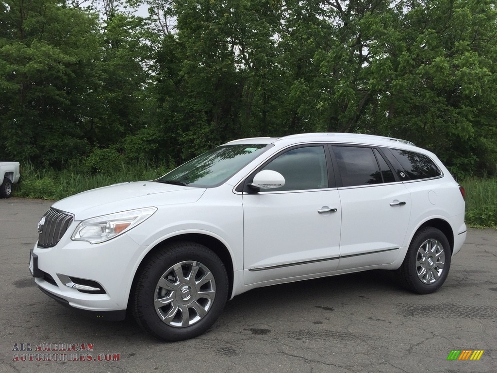 Summit White / Ebony/Ebony Buick Enclave Premium AWD