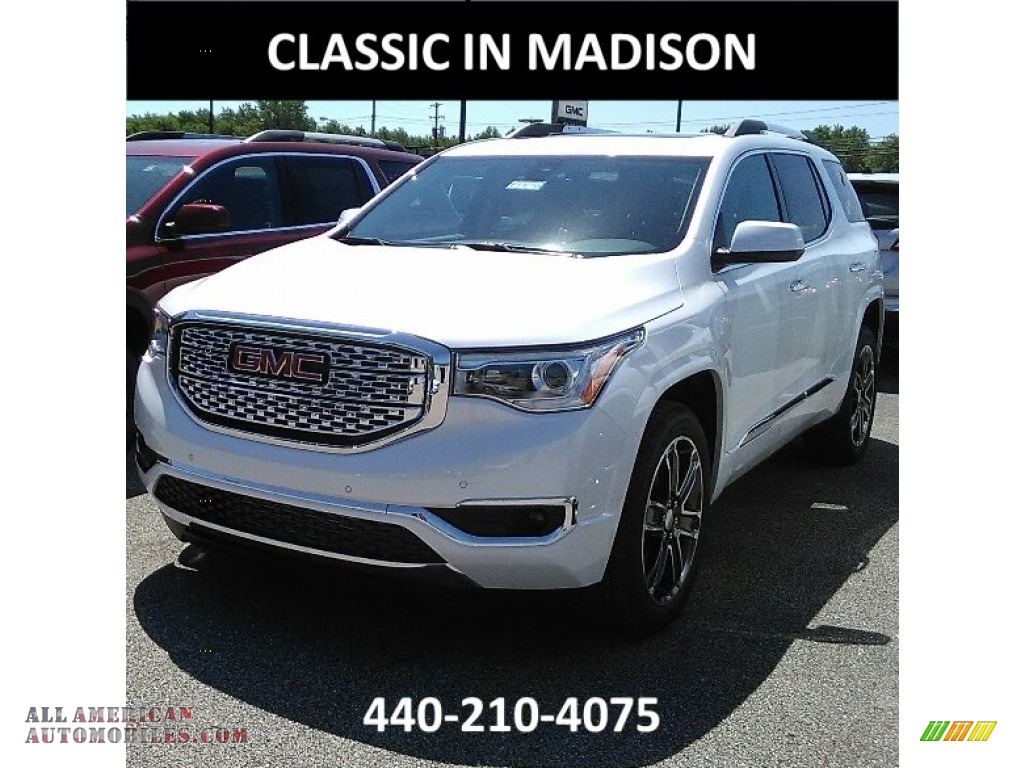 2017 GMC Acadia Denali AWD In White Frost Tricoat Photo 16 298130