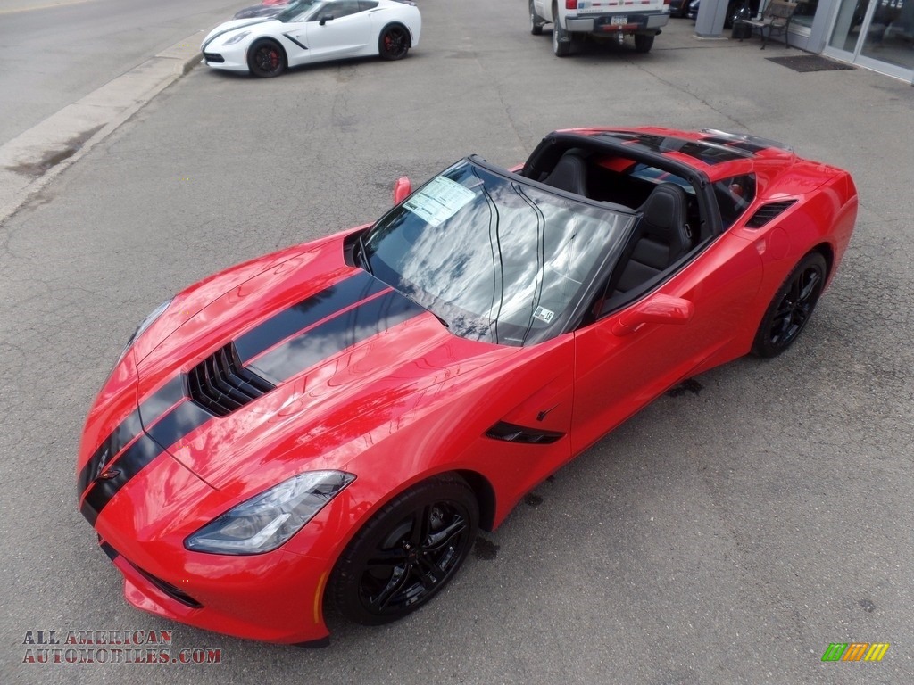 Torch Red / Jet Black Chevrolet Corvette Stingray Coupe