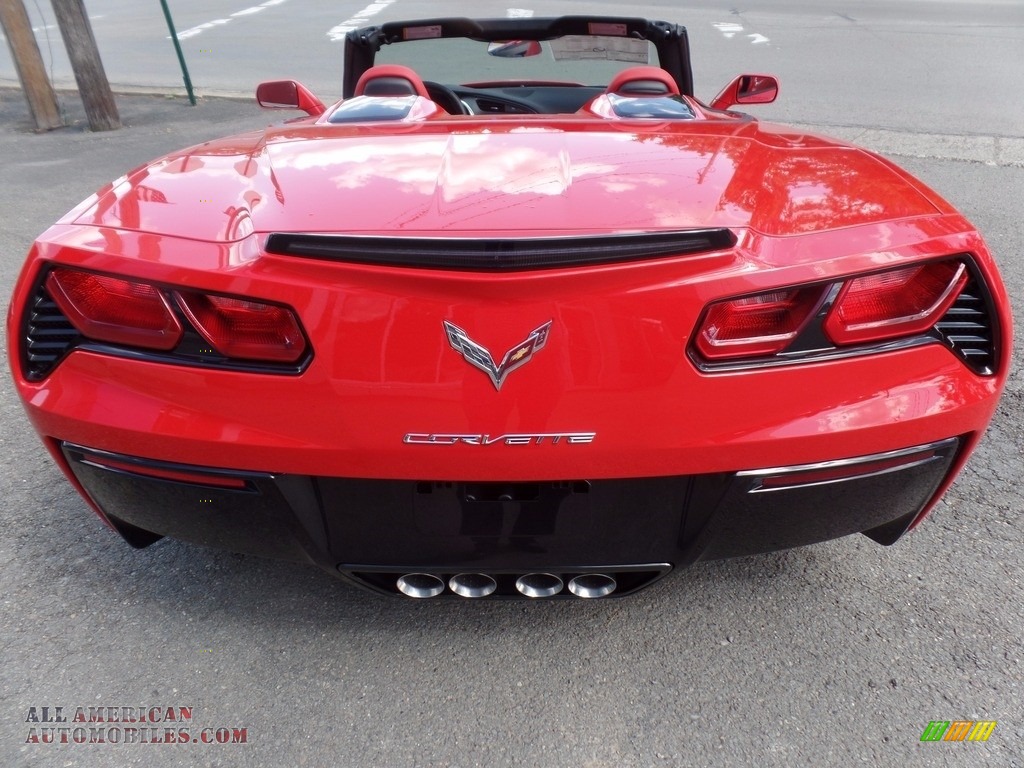 2017 Corvette Stingray Convertible - Torch Red / Adrenaline Red photo #12