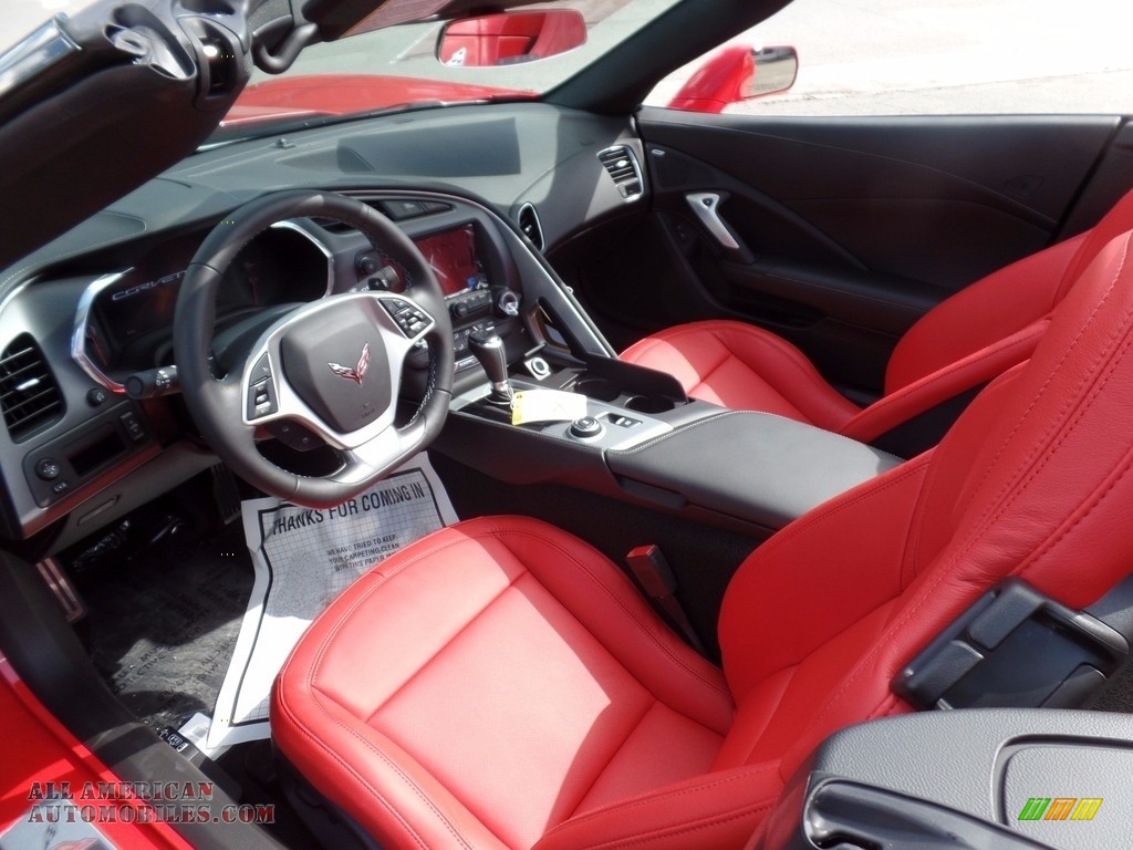 2017 Corvette Stingray Convertible - Torch Red / Adrenaline Red photo #17