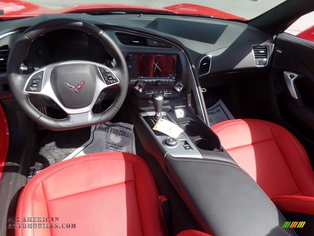 2017 Corvette Stingray Convertible - Torch Red / Adrenaline Red photo #18