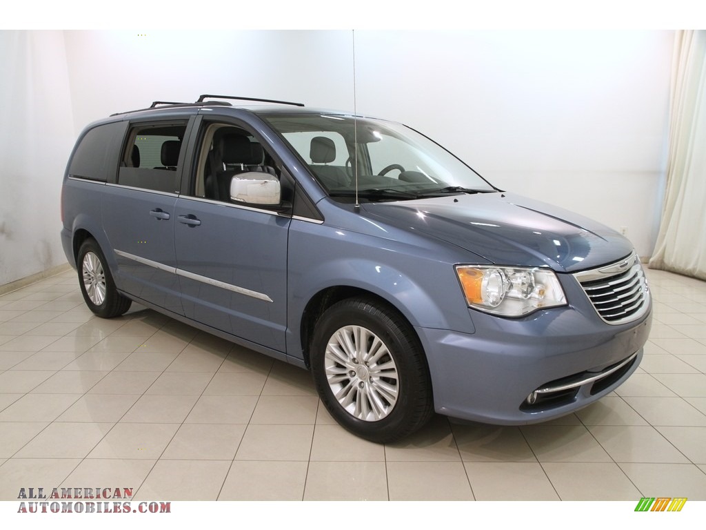 2011 Town & Country Touring - L - Sapphire Crystal Metallic / Black/Light Graystone photo #1