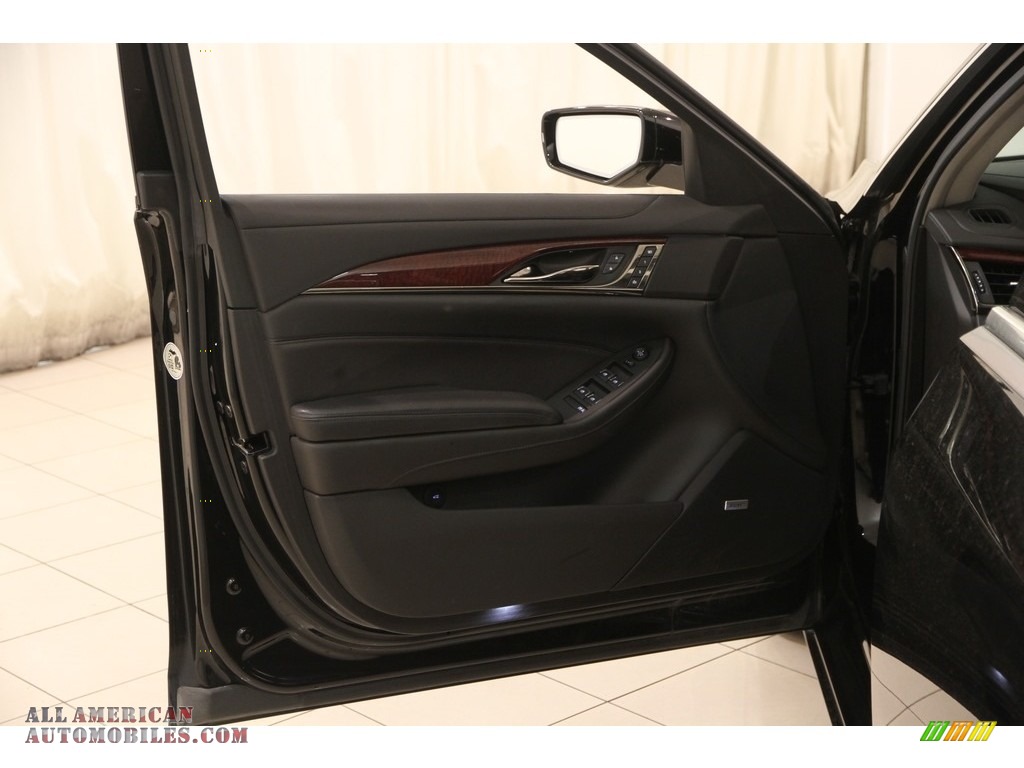 2014 CTS Luxury Sedan AWD - Black Raven / Jet Black/Jet Black photo #4