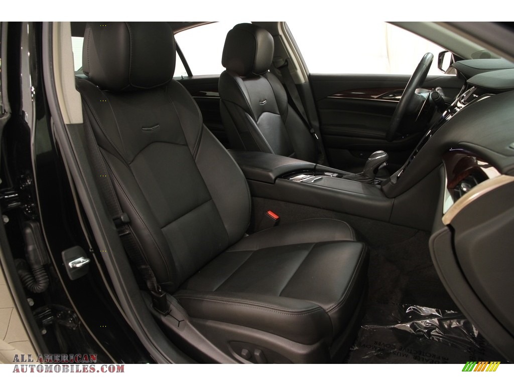 2014 CTS Luxury Sedan AWD - Black Raven / Jet Black/Jet Black photo #16