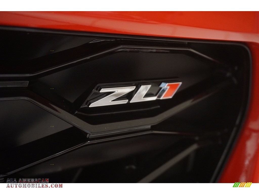 2017 Camaro ZL1 Coupe - Red Hot / Jet Black photo #14