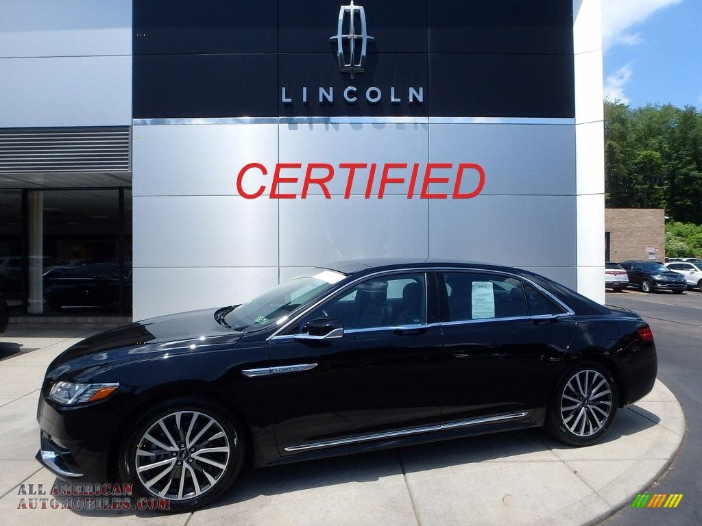 Black Velvet / Ebony Lincoln Continental Select