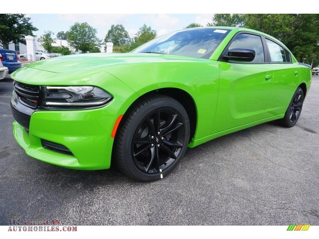 2017 Charger SE - Green Go / Black photo #1