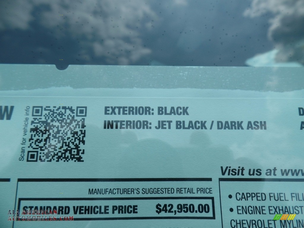 2017 Silverado 3500HD Work Truck Crew Cab Dual Rear Wheel 4x4 - Black / Dark Ash/Jet Black photo #36