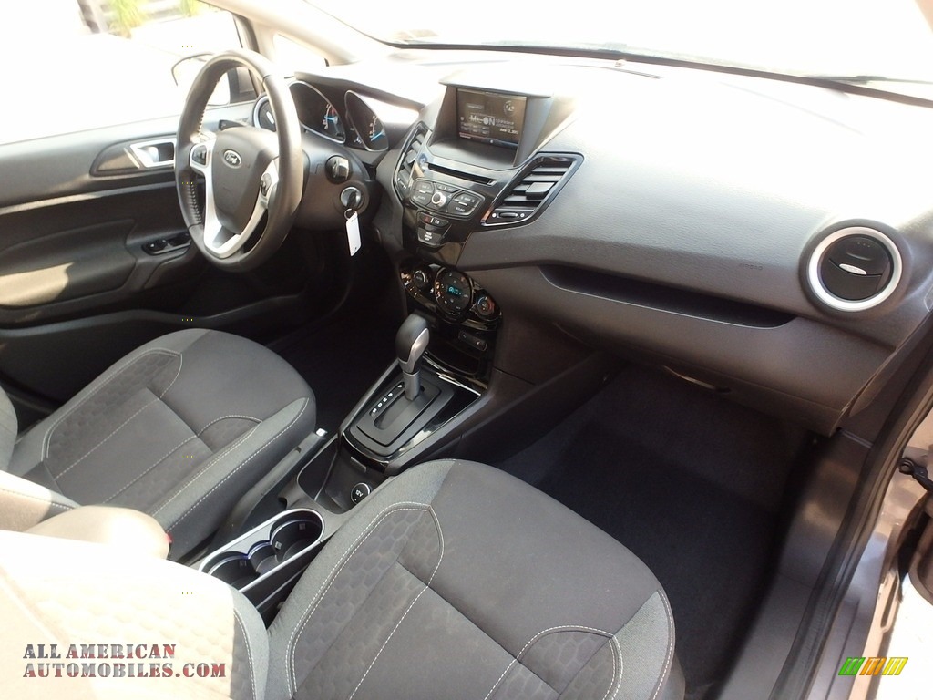 2014 Fiesta SE Sedan - Storm Gray / Charcoal Black photo #12