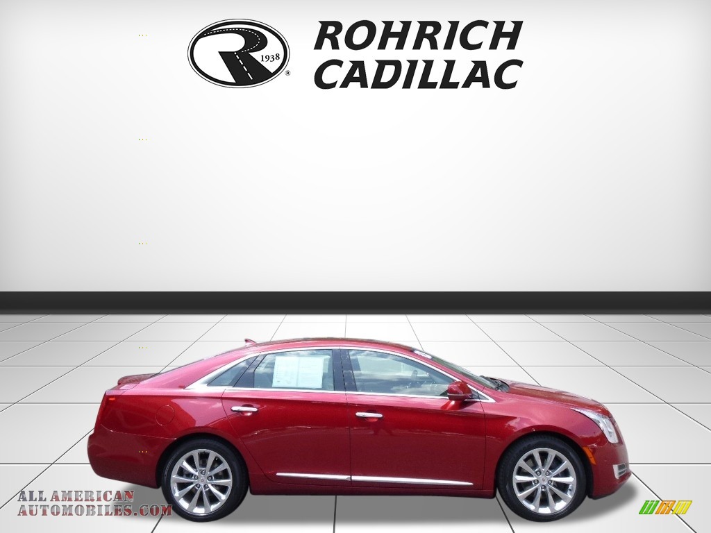 2014 XTS Luxury FWD - Crystal Red Tincoat / Shale/Cocoa photo #6