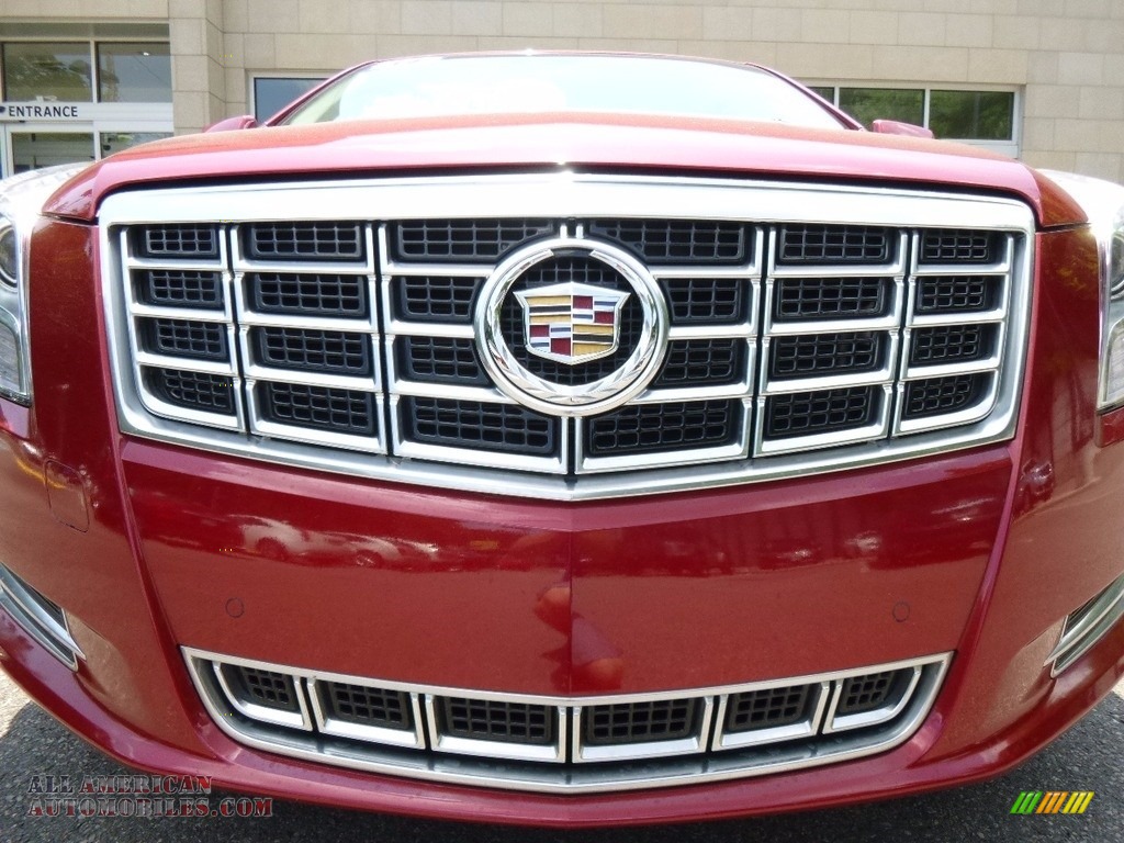 2014 XTS Luxury FWD - Crystal Red Tincoat / Shale/Cocoa photo #9