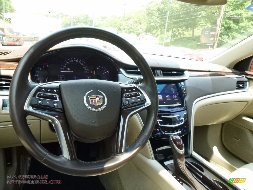 2014 XTS Luxury FWD - Crystal Red Tincoat / Shale/Cocoa photo #16