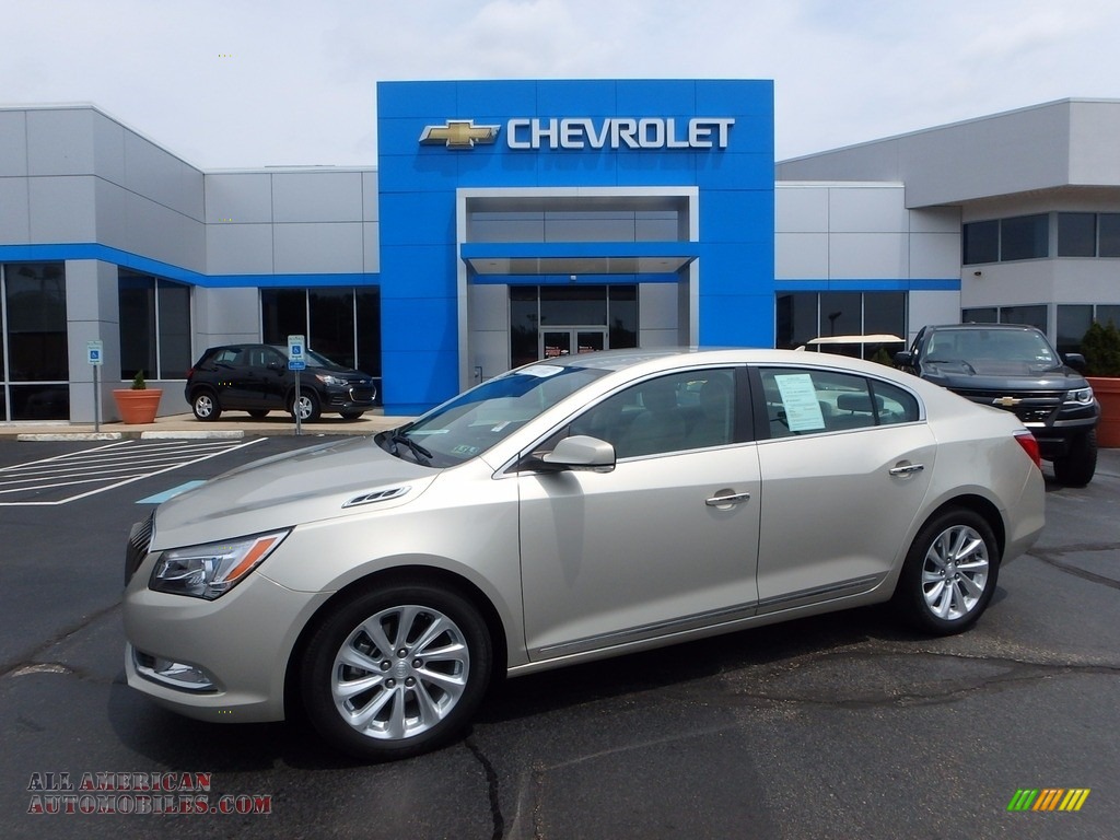 Champagne Silver Metallic / Light Neutral Buick LaCrosse Leather
