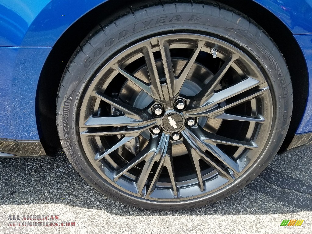 2017 Camaro ZL1 Convertible - Hyper Blue Metallic / Jet Black photo #5