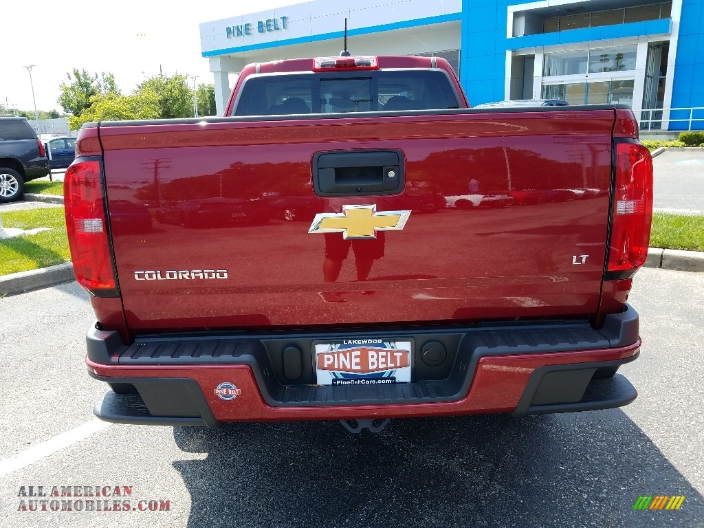 2017 Colorado LT Extended Cab 4x4 - Cajun Red Tintcoat / Jet Black photo #5