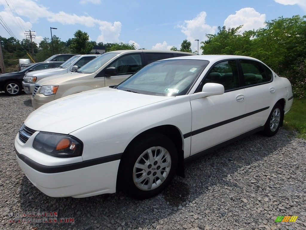 White / Medium Gray Chevrolet Impala 